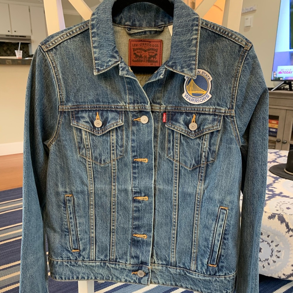 Levi’s Golden State Warriors Jean Jacket